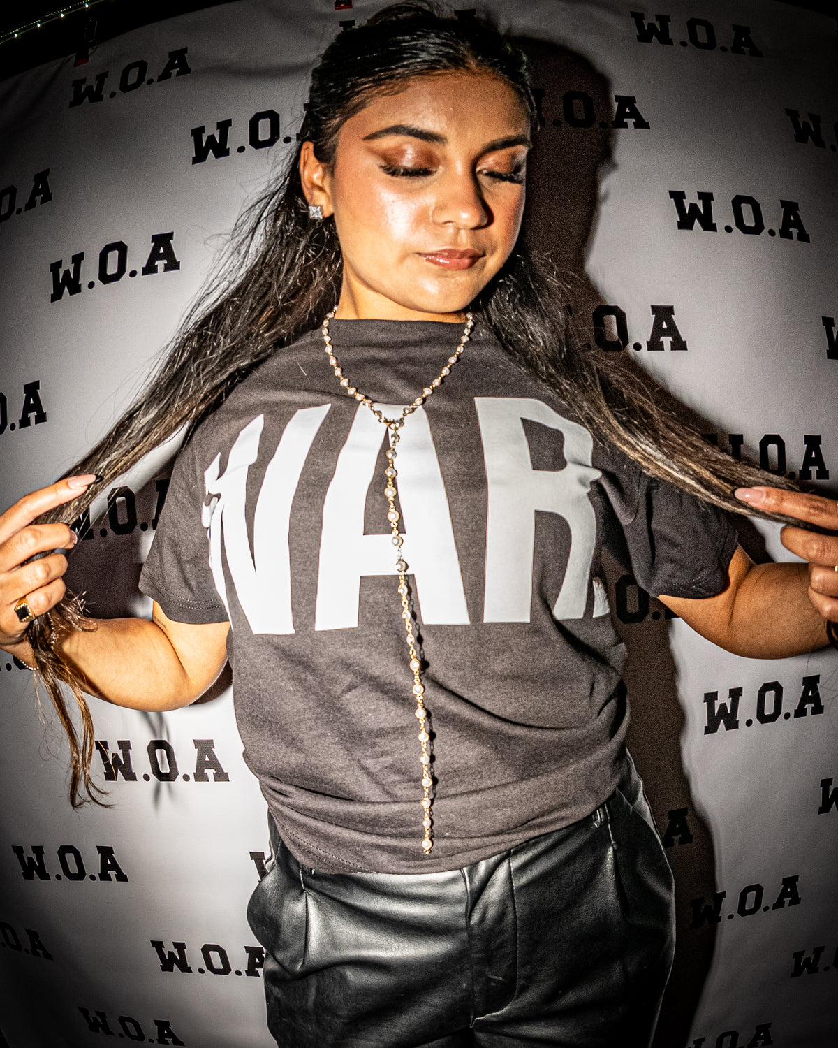 “WAR.” Tee